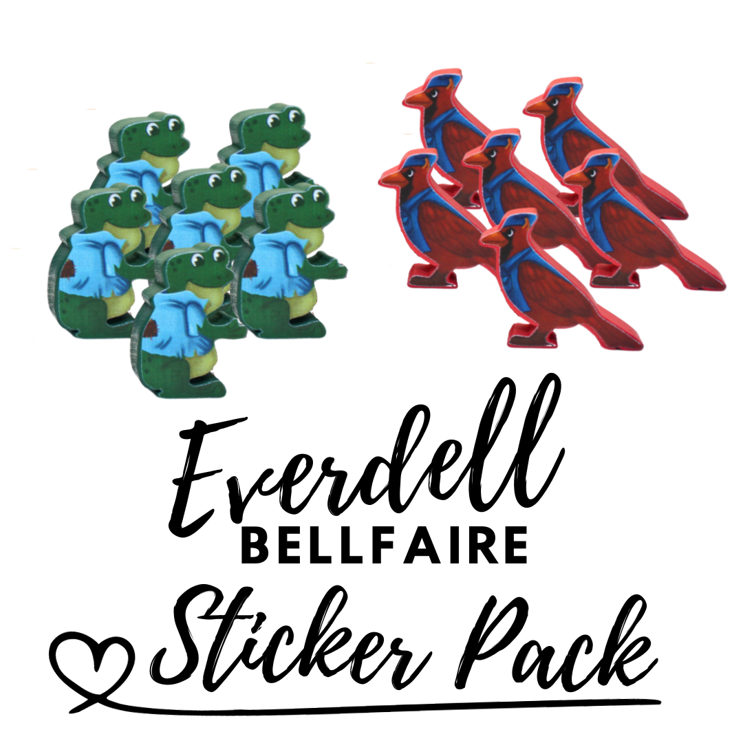 MeepleStickers Samolepky pro Everdell Bellfaire