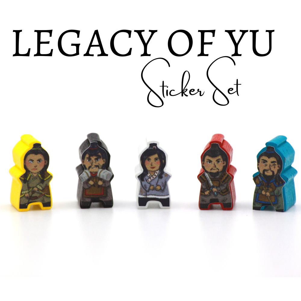 MeepleStickers Samolepky pro Legacy of Yu