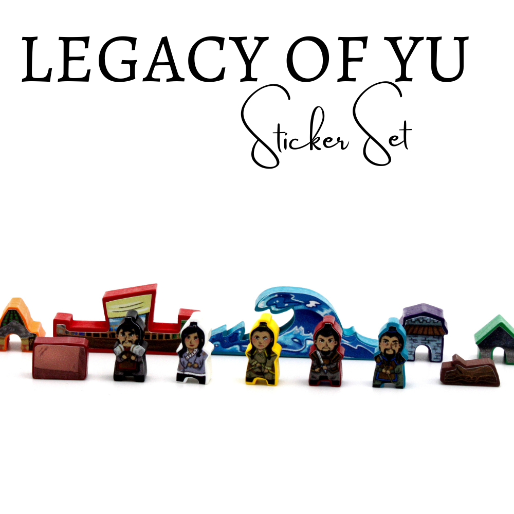 MeepleStickers Samolepky pro Legacy of Yu (Stickers)