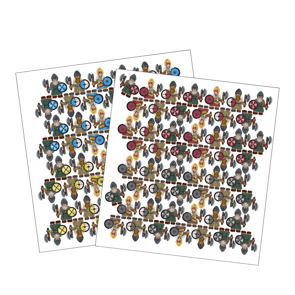 MeepleStickers Samolepky pro Loooď (Looot Stickers)