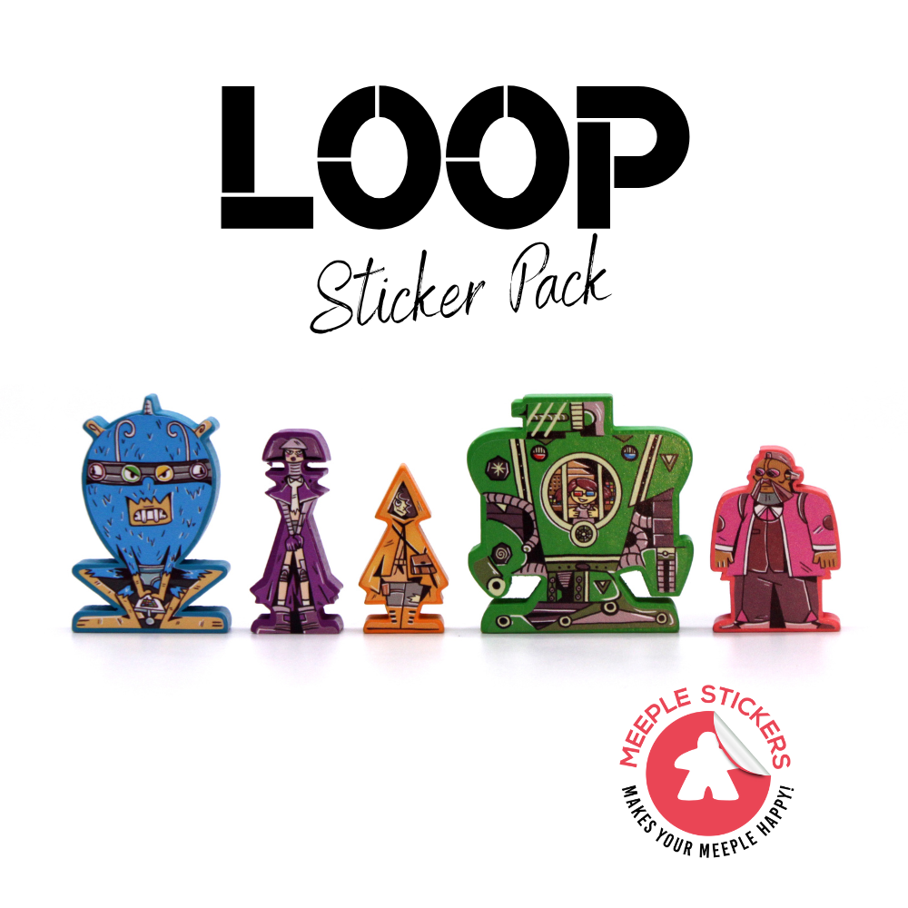 MeepleStickers Samolepky pro The Loop (Stickers)