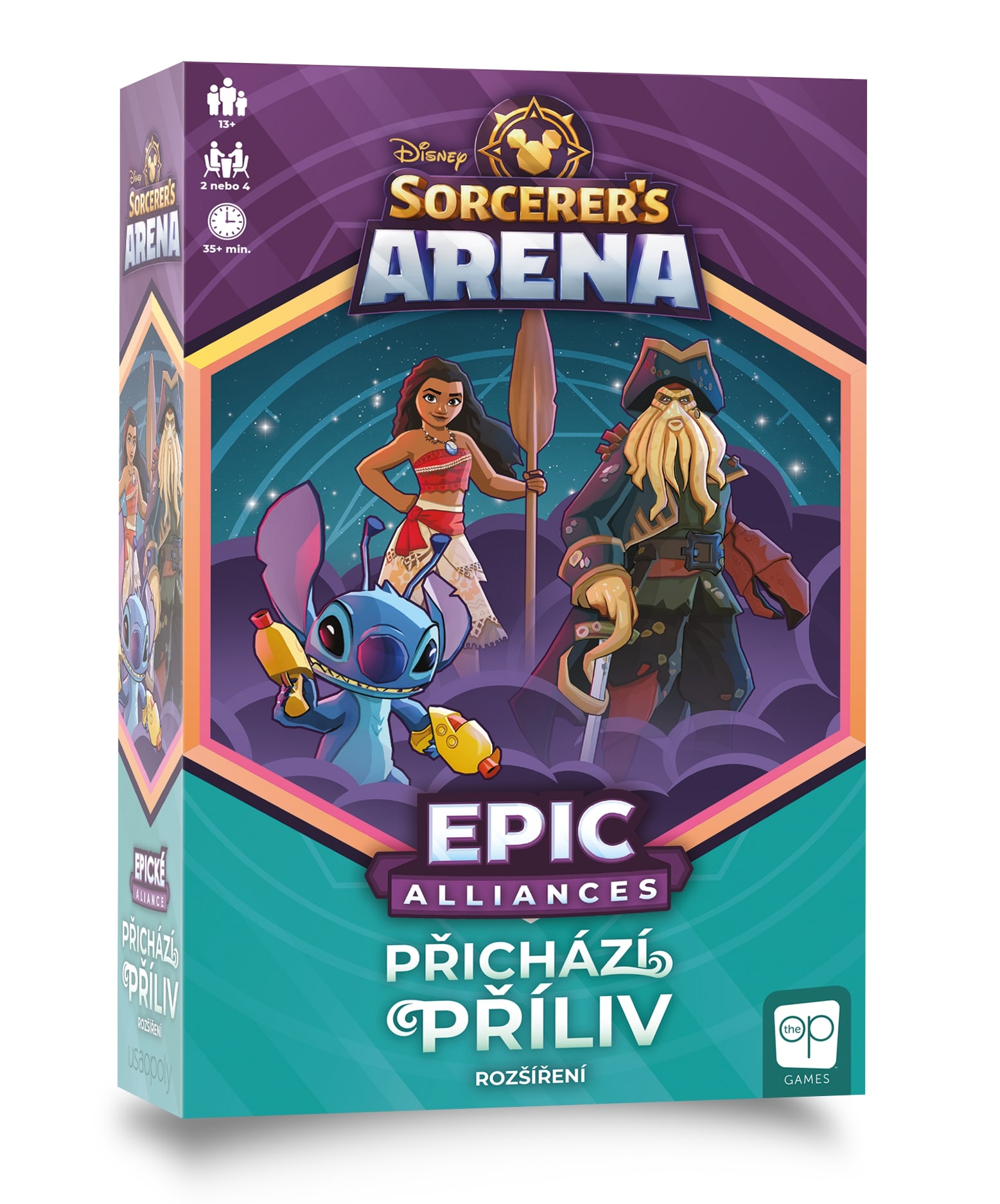 Asmodee Czech Republic Poškozené - Disney Sorcerer’s Arena - Epické aliance: Přichází příliv
