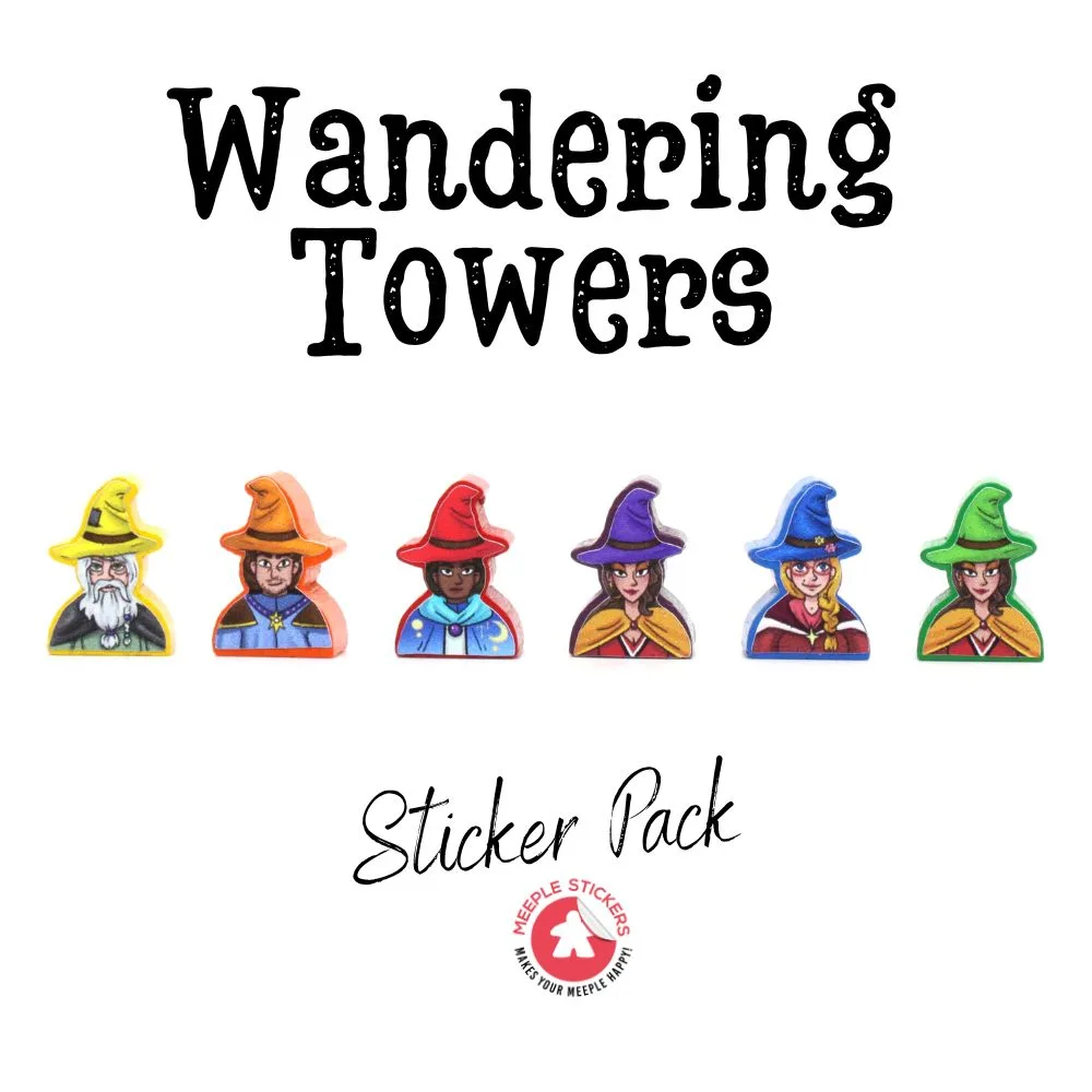 MeepleStickers Samolepky pro Toulav&eacute; věže