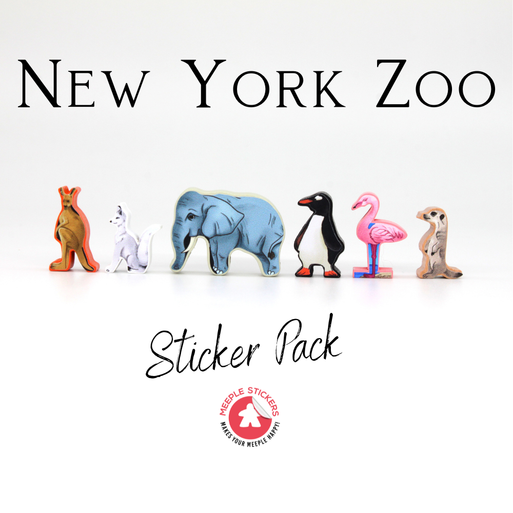 MeepleStickers Samolepky pro New York Zoo