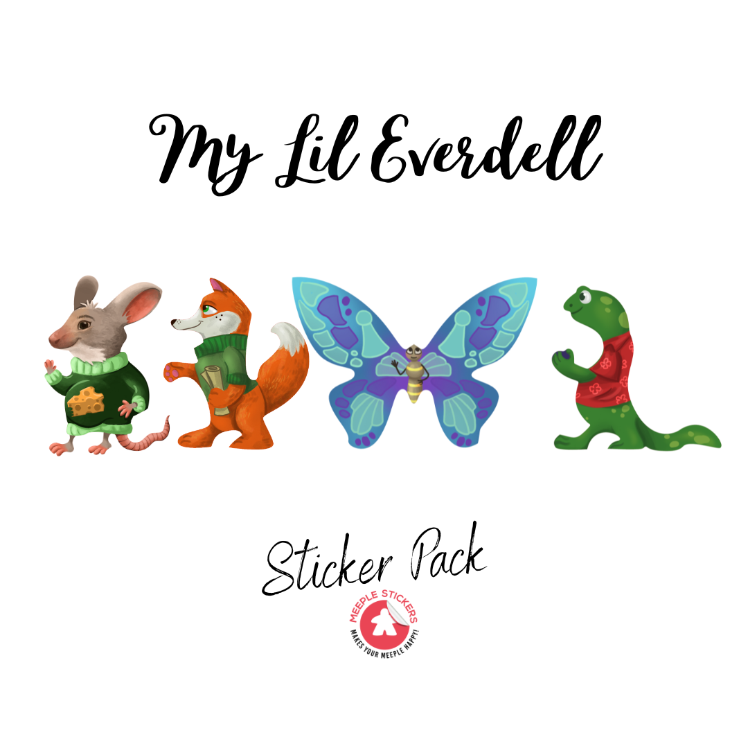 MeepleStickers Samolepky pro My Lil’ Everdell
