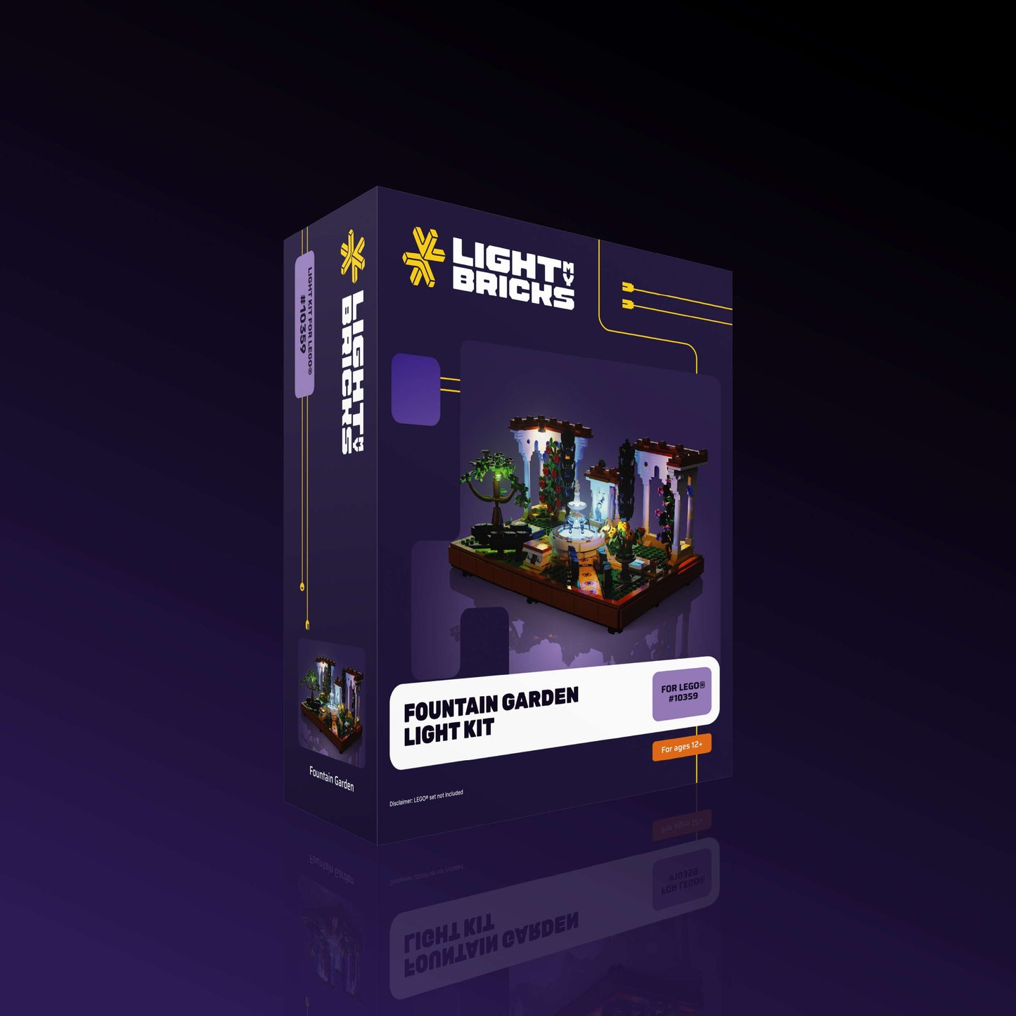 Light my Bricks Sada světel - LBM 2.0 LEGO Fountain Garden 10359