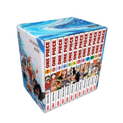Crew One Piece 1-12 - Sběratelský box, část 1: Východní moře (12 knih)