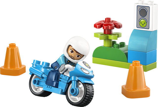 LEGO LEGO® DUPLO® Modrá policejní motorka 10471