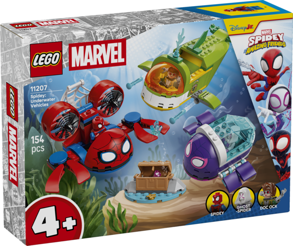 LEGO LEGO® Marvel Spidey: Podmořská vozidla 11207 (Spidey: Underwater Vehicles)