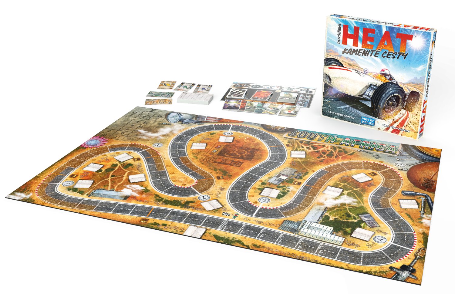 Asmodee Czech Republic Heat: Kamenité cesty