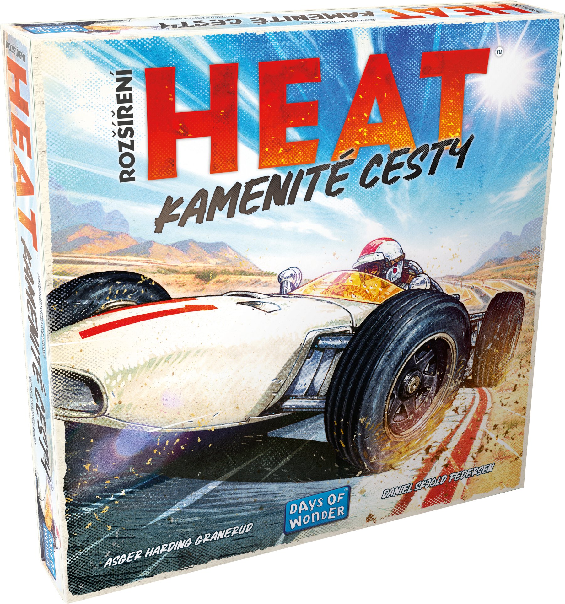 Asmodee Czech Republic Heat: Kamenité cesty (Heat: Rocky Roads CZ)