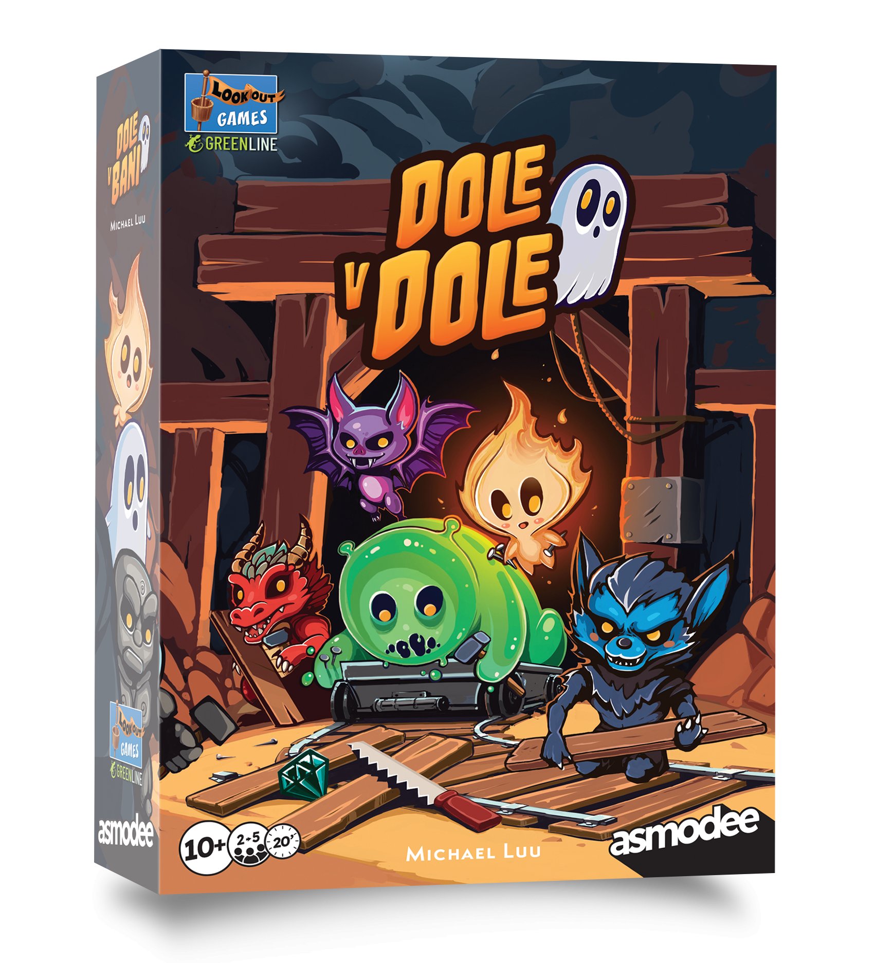 Asmodee Czech Republic Dole v dole (Ghosts Galore CZ)