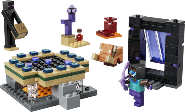 LEGO LEGO® Minecraft® Cesta portálem do Netheru a Endu 21584