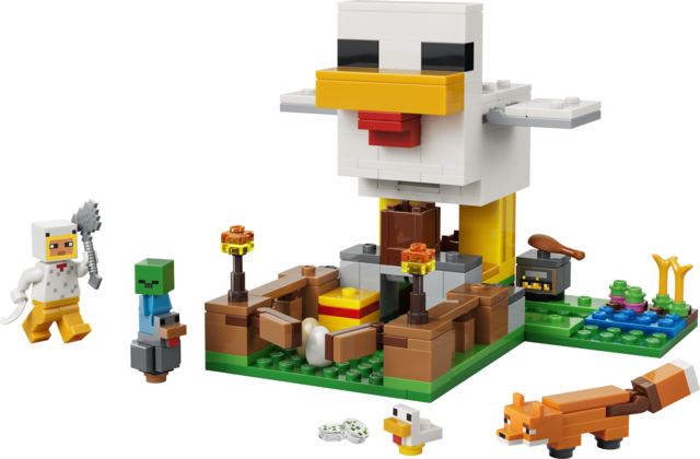 LEGO LEGO® Minecraft® Slepičí farma 21585