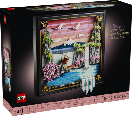 LEGO LEGO® Art Krajina se sakurami 31218 (Japanese Cherry Blossom Landscape)