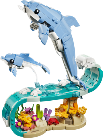 LEGO LEGO® Creator 3 v 1 Mořští živočichové: Krásní delfíni 31385