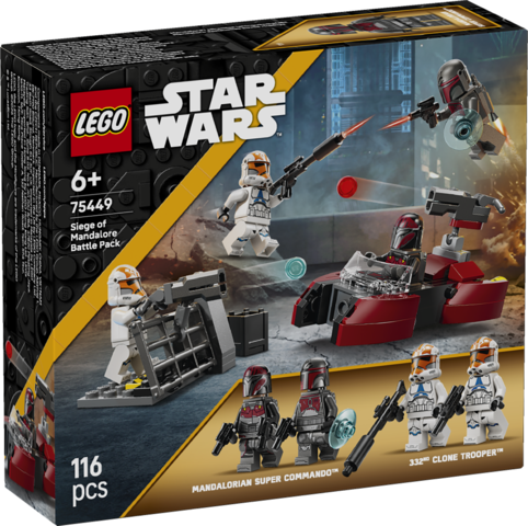 LEGO LEGO&reg; Bitevn&iacute; bal&iacute;ček obl&eacute;h&aacute;n&iacute; Mandalore 75449
