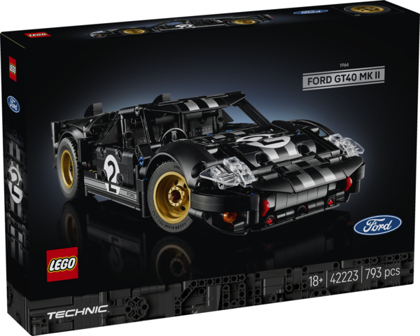 LEGO LEGO&reg; Technic Z&aacute;vodn&iacute; auto 1966 Ford GT40 MKII 42223 (1966 Ford GT40 MKII Race Car)