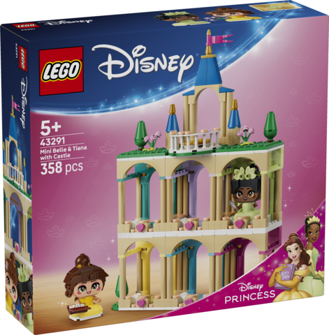 LEGO LEGO&reg; Disney Mini Bella a Tiana s hradem 43291 (Mini Belle & Tiana with Castle)