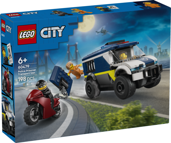 LEGO LEGO&reg; City Policejn&iacute; dod&aacute;vka pro převoz vězňů 60479 (Police Prisoner Transport Van)