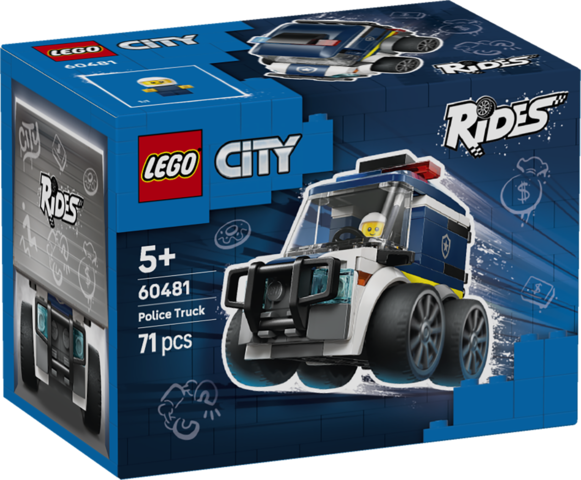 LEGO LEGO&reg; City Aut&iacute;čka &ndash; Policejn&iacute; dod&aacute;vka 60481 (Rides &ndash; Police Truck)