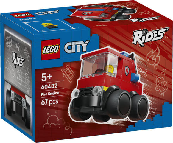 LEGO LEGO&reg; City Aut&iacute;čka &ndash; Hasičsk&eacute; auto 60482 (Rides &ndash; Fire Engine)