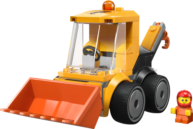 LEGO LEGO® City Autíčka – Stavební nakladač 60483