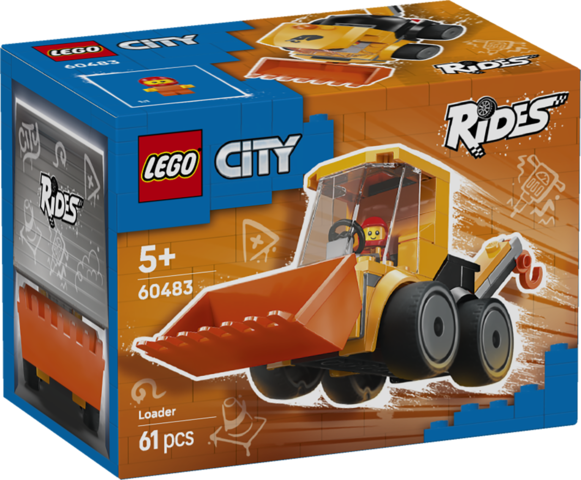 LEGO LEGO&reg; City Aut&iacute;čka &ndash; Stavebn&iacute; nakladač 60483 (Rides &ndash; Construction Loader)