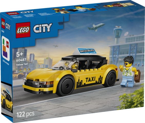 LEGO LEGO&reg; City Žlut&yacute; tax&iacute;k 60487 (Yellow Taxi)