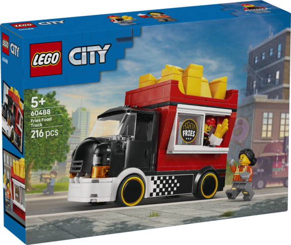LEGO LEGO&reg; City Poj&iacute;zdn&eacute; občerstven&iacute; s hranolky 60488 (Fries Food Truck)