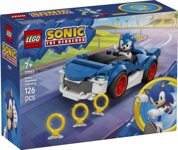 LEGO LEGO® Sonic the Hedgehog™ Sonic: Speedster Lightning 77117