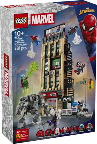 LEGO LEGO&reg; Marvel Spider-Man vs. Mysterio: Daily Bugle 76342