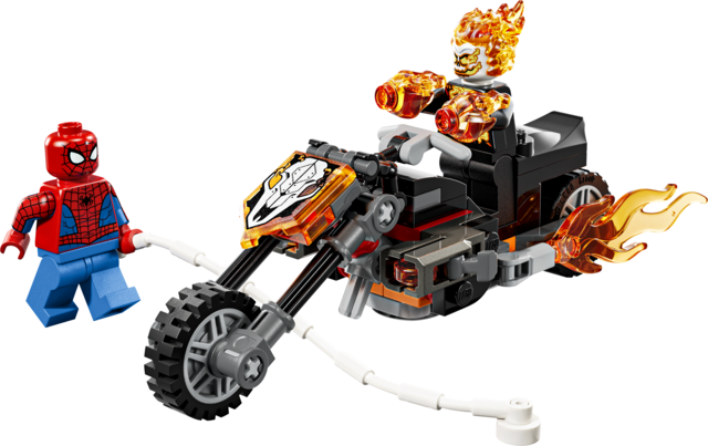 LEGO LEGO® Marvel Spider-Man vs. Ghost Rider na motorce 76335