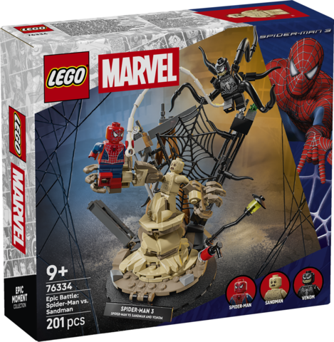 LEGO LEGO® Marvel Epický souboj: Spider-Man vs. Sandman 76334 (Epic Battle: Spider-Man vs. Sandman)