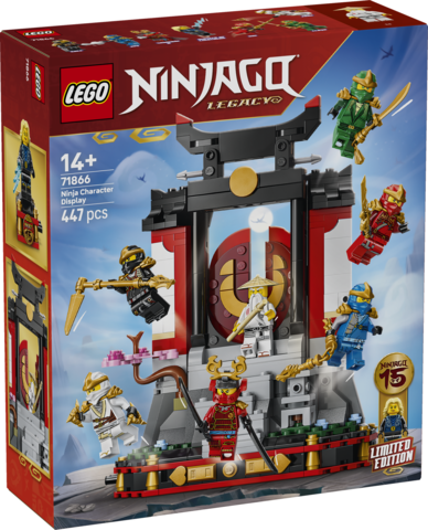 LEGO LEGO® NINJAGO® 71866 Výstavka nindžů: 15 let NINJAGO 71866 (Ninja Character Display 15th Anniversary)