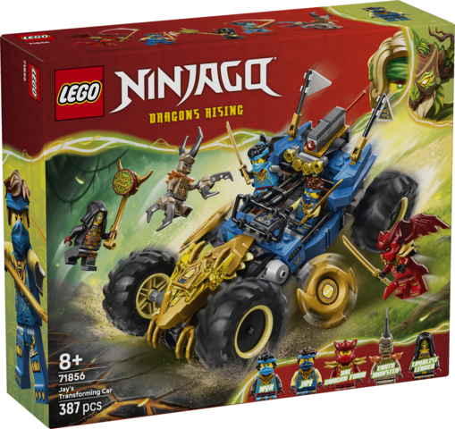 LEGO LEGO® NINJAGO® Jay a jeho transformační auto 71856 (Jay's Transforming Car)