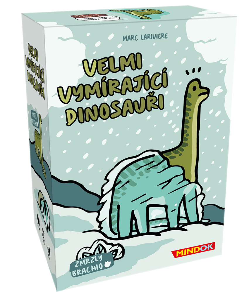 Mindok Velmi vymírající dinosauři: Zmrzlý Brachio + promo (Very Bad Lands: Brachio CZ)