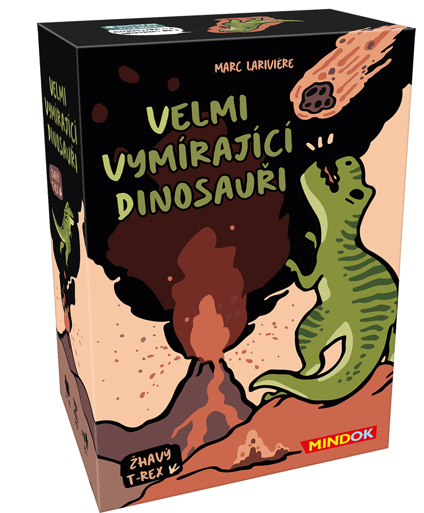 Mindok Velmi vymírající dinosauři: Žhavý T-Rex + promo (Very Bad Lands: T-Rex CZ)