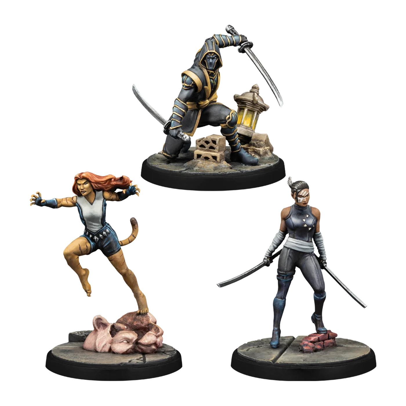 Atomic Mass Games Marvel Crisis Protocol - Echo, Tigra & Ronin