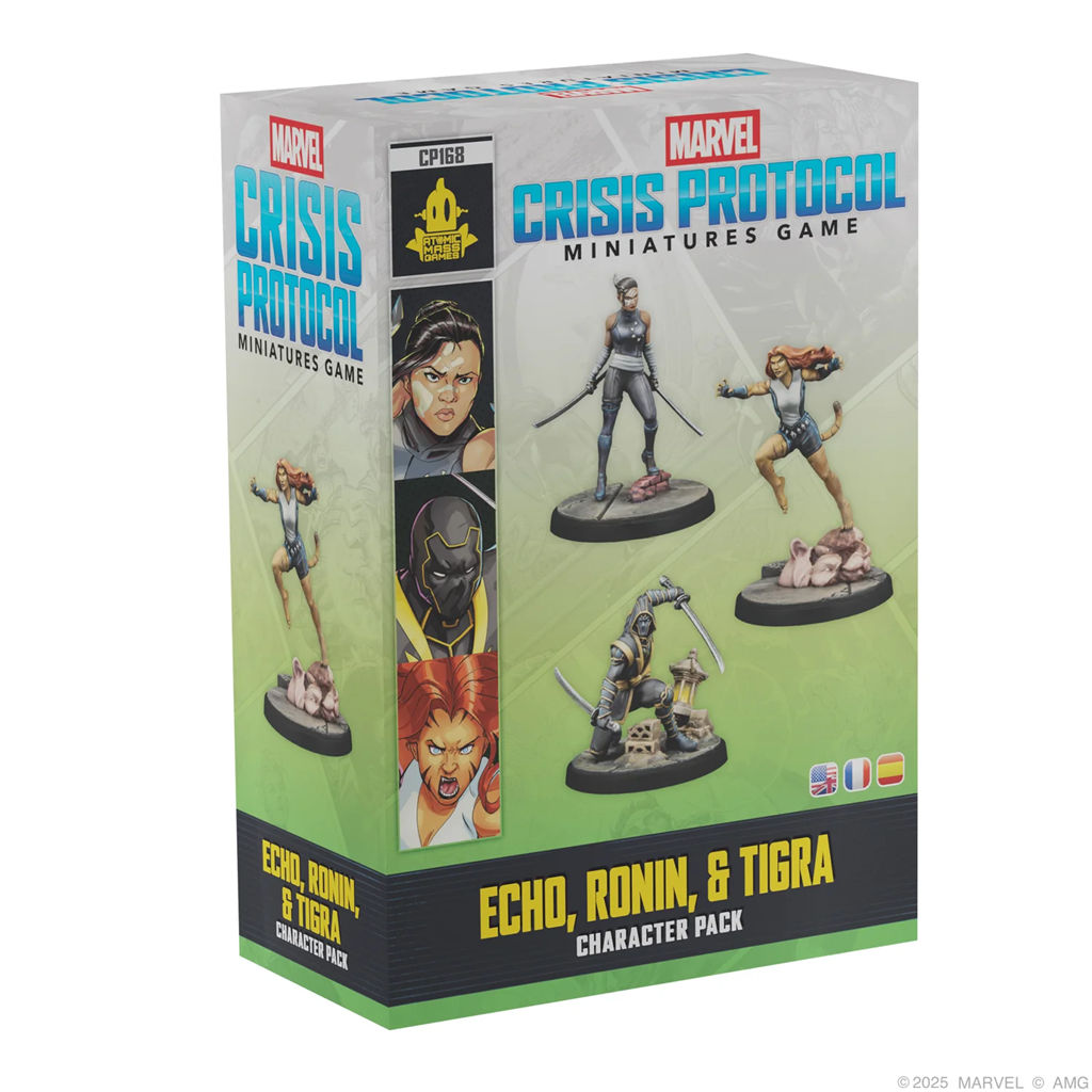 Atomic Mass Games Marvel Crisis Protocol - Echo, Tigra & Ronin