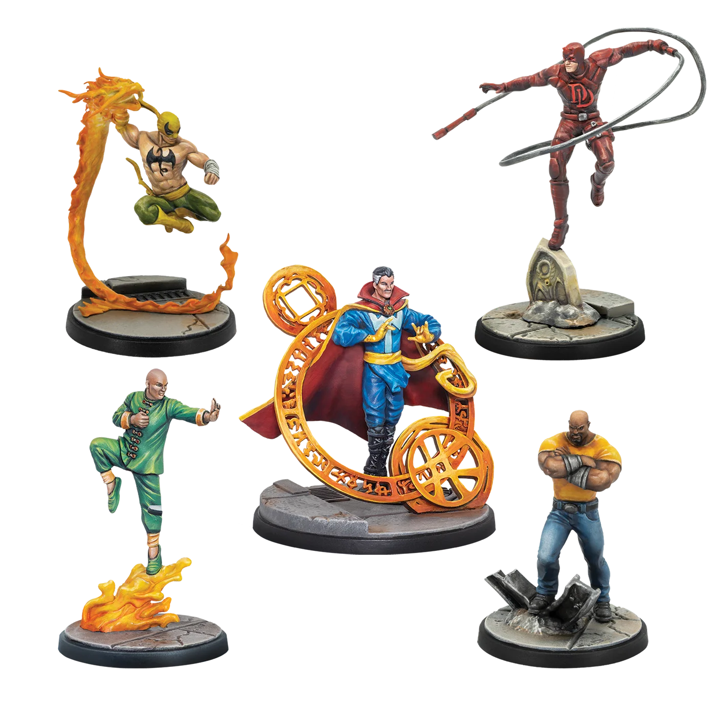 Atomic Mass Games Marvel Crisis Protocol - Defenders Affiliation Pack