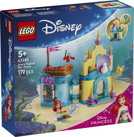 LEGO LEGO® Disney Ariel a její kouzelný miniaturní palác 43285 (Ariel's Magical Mini Palace)