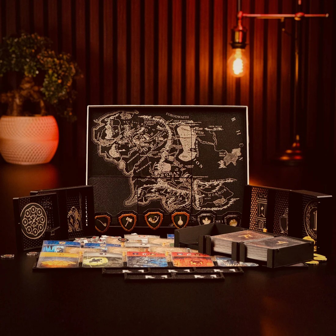 Woodneq P&aacute;n prstenů: Duel o Středozem - INSERT do hry Varianta: Čern&aacute; NEN&Iacute; HRA! Insert:  The Lord of the Rings: Duel for Middle-Earth + Allies