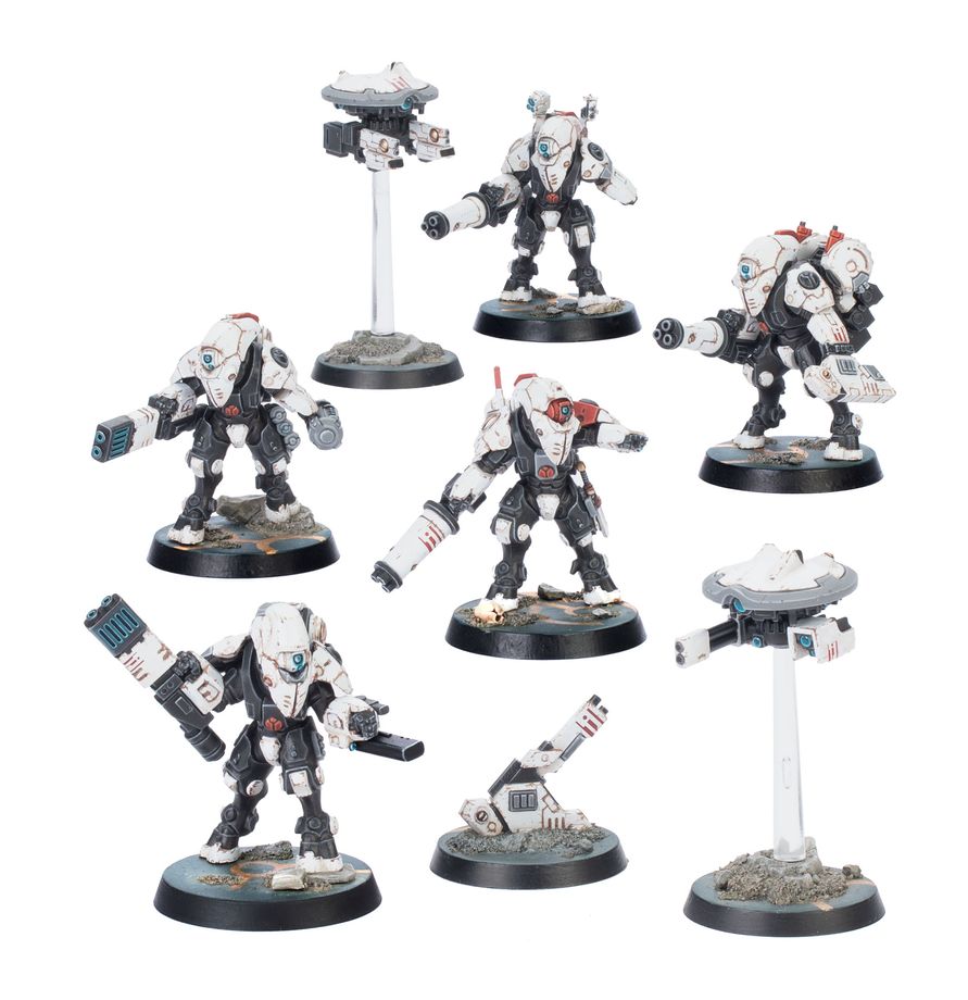 Games Workshop Warhammer 40000: Kill Team: XV26 Stealth Battlesuits