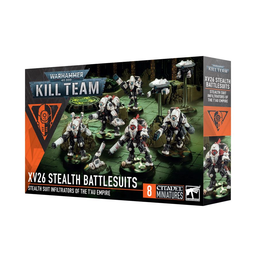 Games Workshop Warhammer 40000: Kill Team: XV26 Stealth Battlesuits