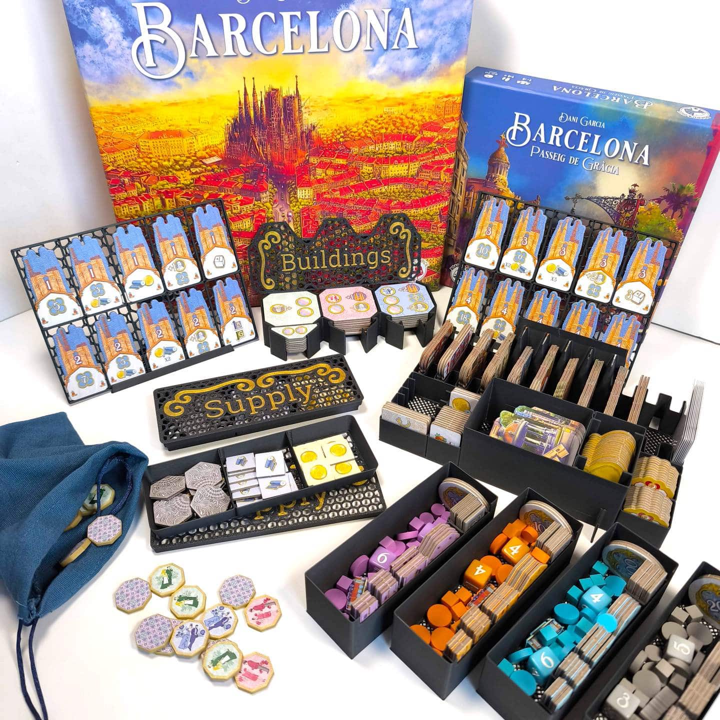 Inserty HERMAN Insert: Barcelona + rozšíření Varianta: Insert NENÍ HRA! Insert: Barcelona