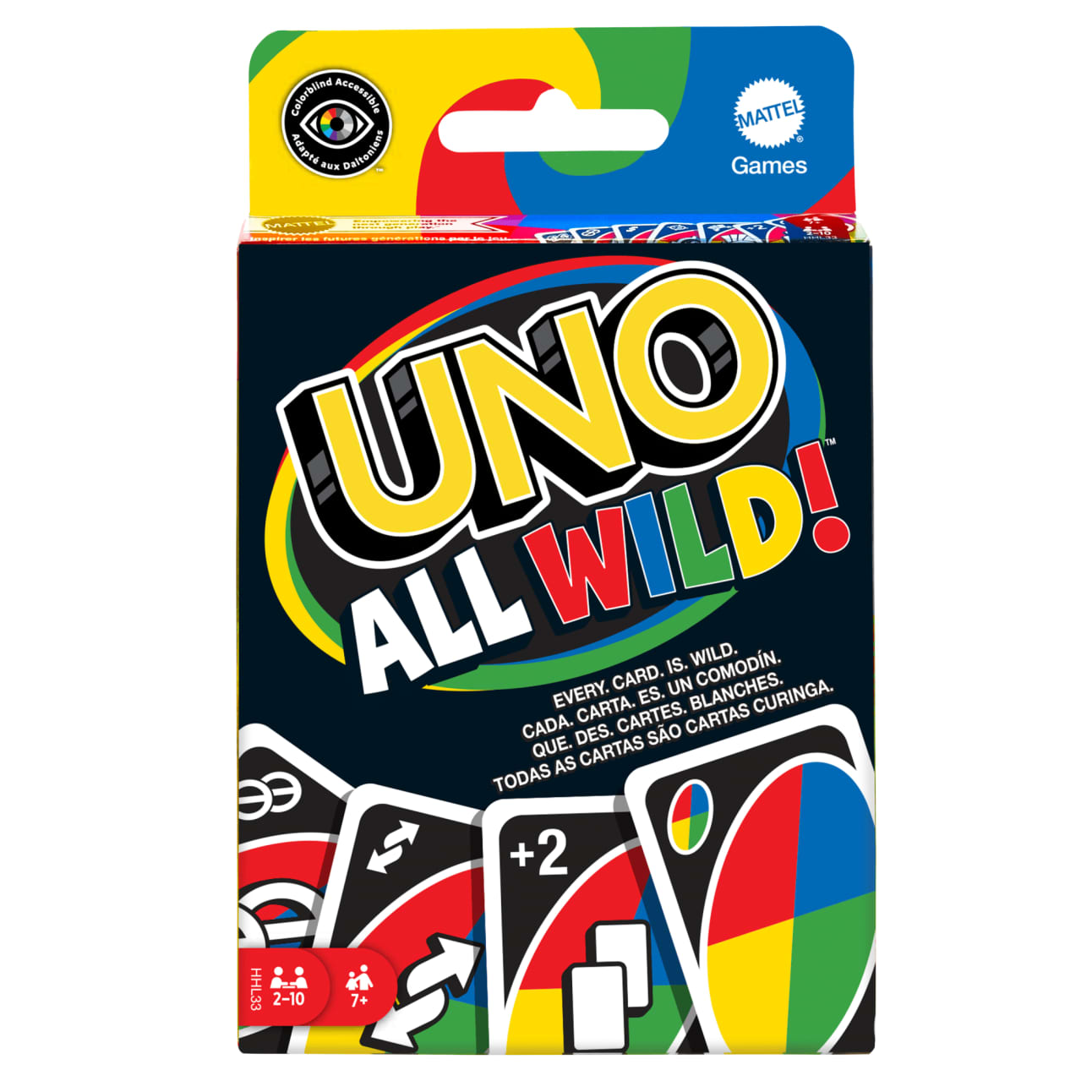 Mattel UNO Divoké karty