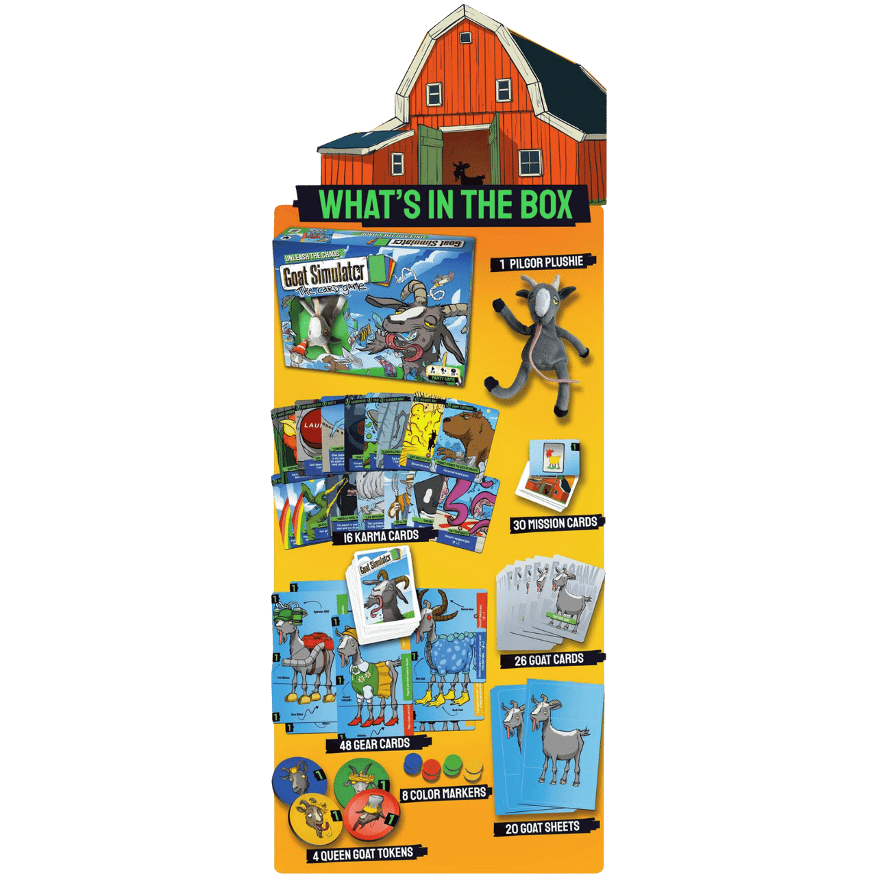 Mood Publishing Goat Simulator: The Card Game