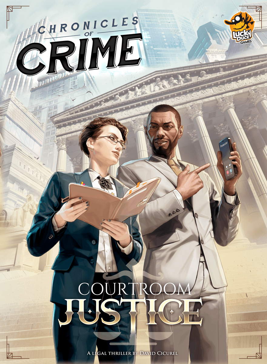 Lucky Duck Games Chronicles of Crime: Courtroom Justice