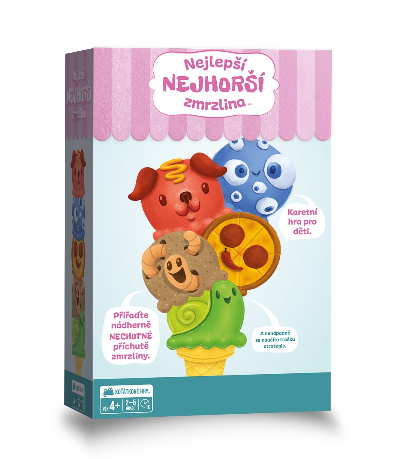 Asmodee Czech Republic Poškozené - Nejlepší nejhorší zmrzlina